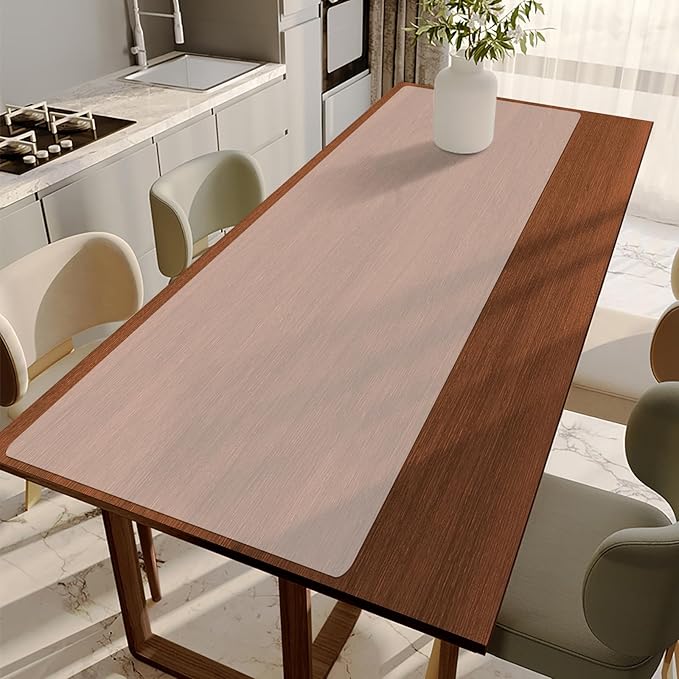 Large Silicone Mats for Kitchen Counter,16" x 72" Heat Resistant Silicone Mat,Food Grade Silicone Pastry Mat,New Skin-Friendly Material Silicone Countertop Protector Mat,Freely Cuttable,Translucent