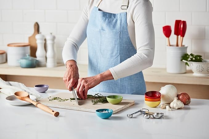 Le Creuset Stoneware Set Of 6 Vancouver Pinch Bowls, Pastel Multi Color