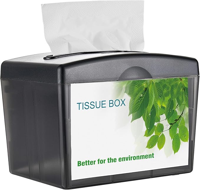 Napkin Dispenser, Restaurant Napkin Holder for Restaurants, Cafes, and Bars, Durable ABS Plastic, Space-Saving Design, Easy Access to Folded Napkins, Black