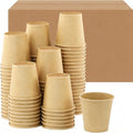 3 oz 300 Pack Disposable Coffee Cups, Bulk Brown Disposable Paper Cups, Coffee Cups for Hot Tea, Chocolate and Cold Drinks