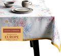 Maison d' Hermine Table Cloth Rectangle Table 100% Cotton 70 x 90 Inches Tablecloth Reusable Decorative for Dining Room Farmhouse Home Valentines Day Decorations Spring Summer - Paradise Island