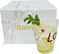 Balmor Pink Ribbon Caring Glass Cup with Luxury Gift Box for Birthday Handmade Lead-free Crystal Glass Drinking Glasses for Mother's Day Valent Housewarming, Holiday, Christmas Gift, Dishwasher Safe