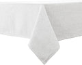 BALCONY & FALCON Rectangle Tablecloth 57" x 85" Washable Wrinkle Resistant and Water Proof Table Cloth, Decorative Linen Fabric Tablecloths for Dining Party Kitchen Wedding and Outdoor, Owl Grey