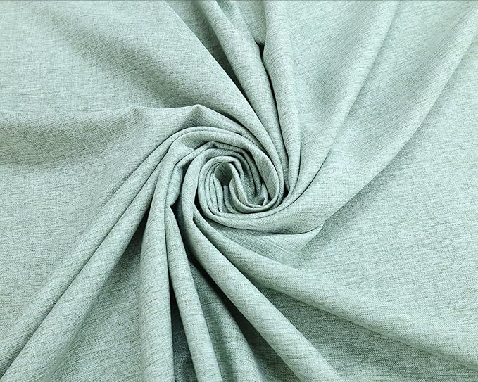 Rectangle Tablecloth Linen Texture Waterproof and Stain-Resistant Table Cloth, Kitchen Dining Table Decoration, Fabric for Outdoor and Indoor Use, 52 x 70 inch, Sage Green