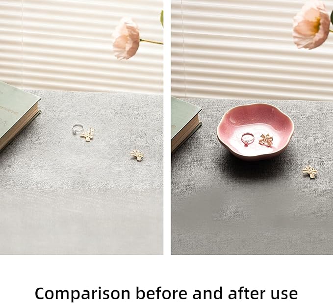 Ceramic Jewelry Tray Ring Holder Dish Floral Trinket Bowl for Women Girls Jewelry Organizer for Vanity Dresser Decor Wedding Birthday Gift for Her (pink)