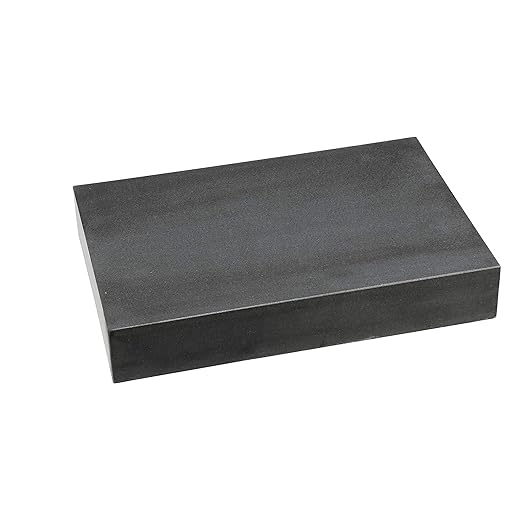 HHIP 4401-0014 Black Granite Surface Plate, Grade B, Ledge 0, 36" Length x 24" Width x 4" Height, +/0002" Accuracy, 495 lb. Weight