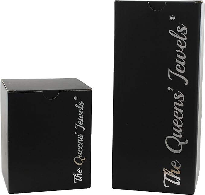 THE QUEENS' JEWELS - Octopus Jeweled Stemless Wine Glass, 21 oz. - Dazzling and Unique - Hand Decorated Glassware - Not Painted