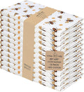 Urban Villa Dinner Napkins Honey Bee Print Cloth Napkins (Set of 12) Oversized 20x20 Inches 100% Cotton Premium Quality Soft Durable with Mitered Corners Reusable Washable Everyday Use Parties Napkins