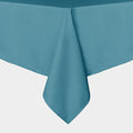 sancua Square Tablecloth - 54 x 54 Inch - Stain and Wrinkle Resistant Washable Polyester Table Cloth, Decorative Fabric Table Cover for Dining Tables, Buffet Parties and Camping, Teal