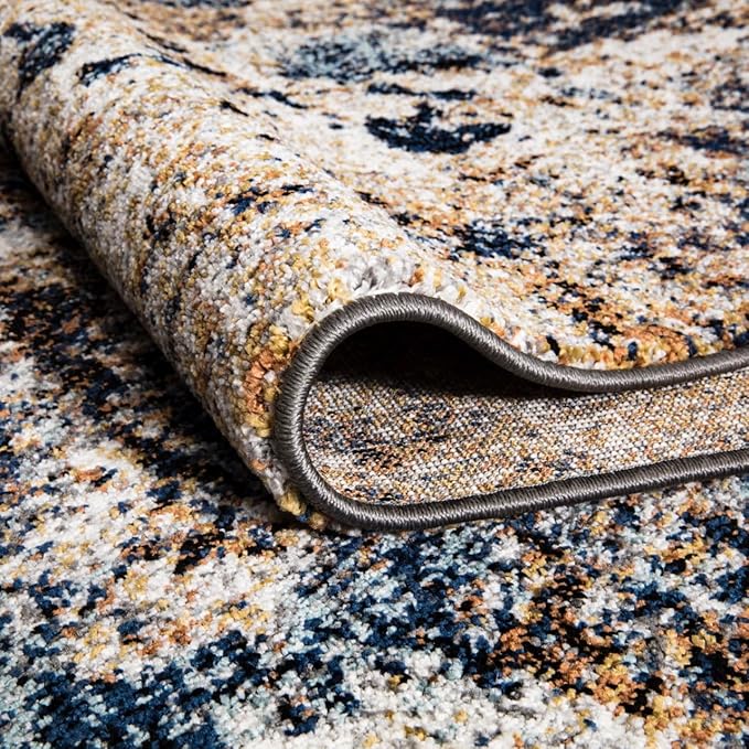 Keen Home Design Area Runner Rugs - 2x8 Non-Shedding, Abstract Runner for Kitchen, Living Room, Bedroom, Dining Room, Entryway - Size: 2'8" x 7'7", Multi