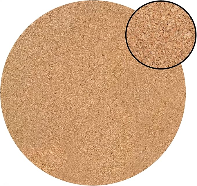 Dainty Home Navy Marble Round Cork Placemats - Heat Resistant Placemats, Non-Slip, Easy Clean Placemats for Elegant Dining - 15"x15" Set of 2 - Perfect for Stylish, Modern Homes