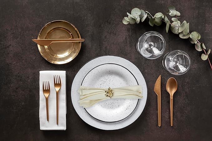 ACCENTHOME Accent Home 100% Cotton Napkins, Delicate Cloth Napkins for Dinners, Parties and Weddings，18 x 18 Inch Set of 12 - Ivory