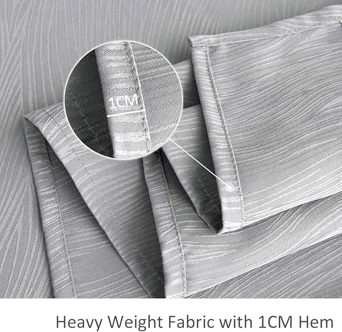 maxmill Jacquard Tablecloth Swirl Design Spillproof Wrinkle Free Heavy Weight Soft Table Cloth Decorative Fabric Table Cover for Outdoor and Indoor Use Oblong 60 x 120 Inch Light Gray