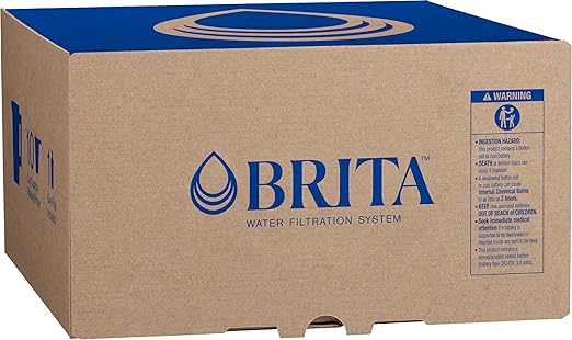 Brita Large 10 Cup Water Filter Pitcher, 1 BritaPlus Filter, Everyday, Clear (Package May Vary)