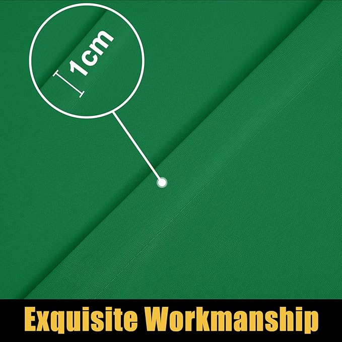 Smiry Rectangle Picnic Table Cloth, Waterproof Elastic Fitted Tablecloths for 5 Foot Tables, Washable Polyester Table Cover for Camping, Indoor and Outdoor (Hunter Green, 30"x60")