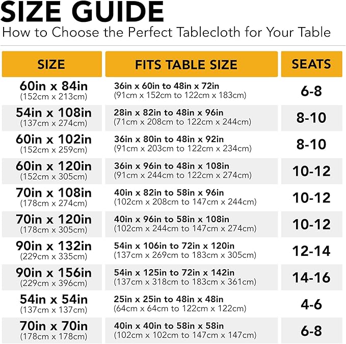 10-Pack Ivory Tablecloths for Rectangle Tables, 70 x 120 Inches, Stain-Resistant Polyester Fabric for 6 Foot Tables - Washable Table Covers for Weddings, Banquets, Birthday Parties, Events