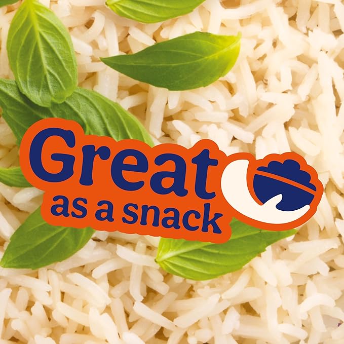 BEN'S ORIGINAL Jasmine Rice Single Serve Cup, Snack or Side, Microwave in 3.5 Minutes, 2.4 oz (Pack of 8)