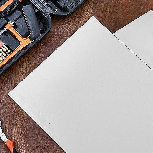 12 x 12 Inch 16 Gauge Mild Steel Sheet Metal Plate, Square Weldable Carbon Cold Rolled Panels for Industrial DIY Welding, Craft Use Accessories, Easy Formability Smooth Surface