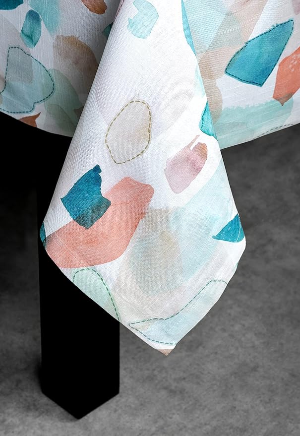 Maison d' Hermine Table Cloth Rectangle Table 100% Cotton 70 x 120 Inches Tablecloth Reusable Decorative for Dining Room Farmhouse Home Valentines Day Decorations Spring Summer - Summer Picnic