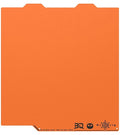 BIQU Cryogrip Pro Frostbite Matte Orange Cold Build Plate for Bambu-Lab A1 Mini 3D Printer 184x184MM Double-Sided Upgrade Room Temperature Print Removable Surface Platform