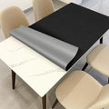 Warmstar Leather Table Cover 14 x60 Inch, 1.8MM Thick PVC Table Protector Waterproof, Desk Cover Protector Non-Slip Table Pad for Kitchen, Dresser, Gaming Desk,Dining Room Table