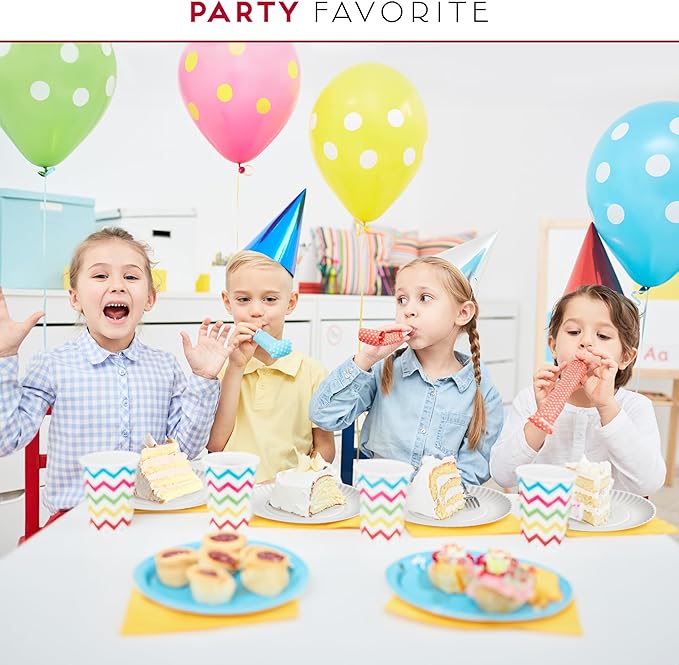 9-Inch Disposable Paper Plates - 300 Count - Bulk Pack of Uncoated Paper Plates for Everyday Use - Dinnerware for Meals, Parties And Picnics