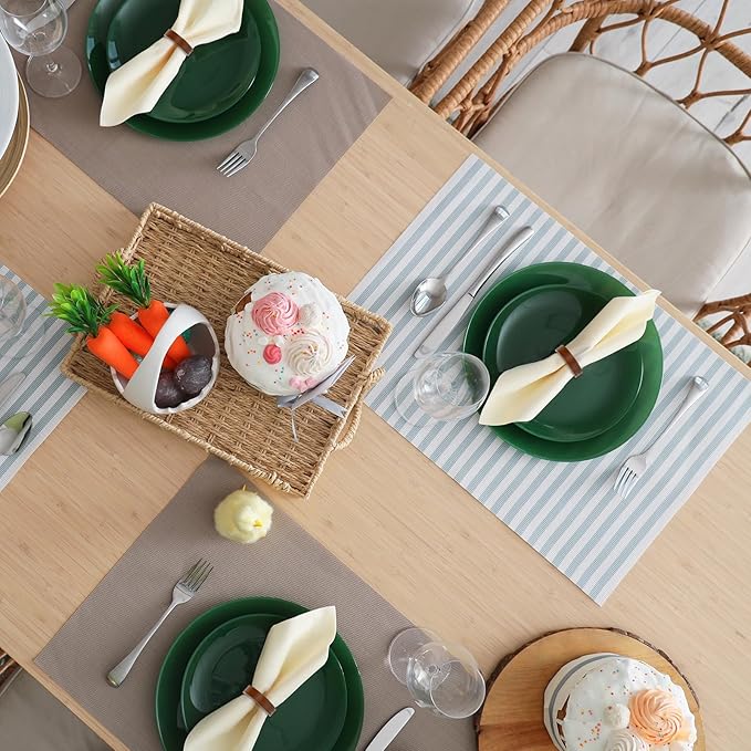 Remerry 12 Pcs Wooden Napkin Rings Handmade Dining Napkin Holder Buckles Farmhouse Semicircle Serviette Ring for Xmas Gathering Everyday Use Harvest Wedding Table Setting (Wood Color)