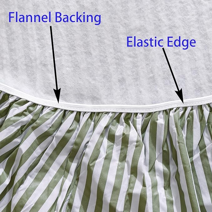 Walrus Round Vinyl Fitted Tablecloth with Flannel Backing Elastic Edge Design Table Cover Waterproof Oil-Proof PVC Table Cloth Stain-Resistant Best for 37"-44" Round
