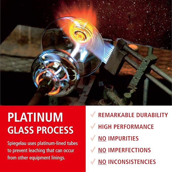 Spiegelau Style Champagne Flutes, Elegant Crystal Champagne Glasses Gift Set, Perfect for Prosecco, Sparkling Rose, Mocktails, Home Bar Accessories, Housewarming, Wedding Gifts, 8.5 oz, Set of 4