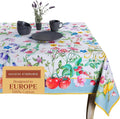 Maison d' Hermine Table Cloth Rectangle Table 100% Cotton 70 x 90 Inches Tablecloth Reusable Decorative for Dining Room Farmhouse Home Valentines Day Decorations Spring Summer - Giverny