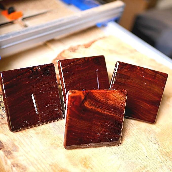 Handmade Wooden Coasters (Walnut)