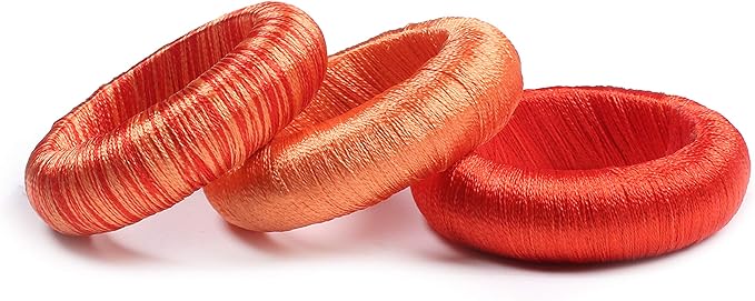 Thread Napkin Ring Set of 24 - Beautiful Elegant Fancy Decorative Napkin Holder for Dining Table Décor, Farmhouse, Wedding, Dinner, Party, Family Gathering, Easter, Everyday Use - Red Combo