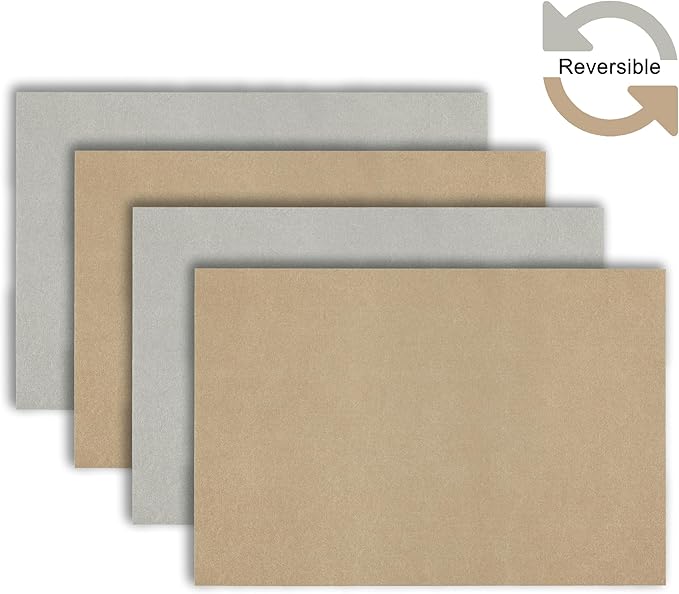 Placemats Set of 4 12" x 18" Heat-Resistant Table Mats for Dining Table Set for 4 Kitchen & Dining Room Decor Farmhouse, Boho, & Modern Style Easy to Clean, Durable & Stylish Table Decor