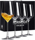 Wine Glasses, 14oz White Wine Glasses Set Of 4, Clear Red Wine Glass With Stem, Gifts For Men & Women