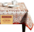 Maison d' Hermine Table Cloth Rectangle Table 100% Cotton 60 x 90 Inches Fall Tablecloth Reusable Everyday Use for Thanksgiving Christmas Decorations Dining Farmhouse Party (Cachemire)