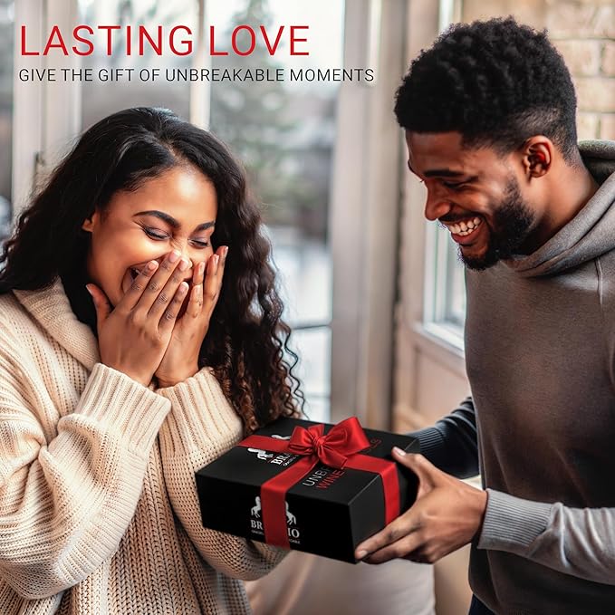 Unbreakable Stemless Plastic Wine Glasses | Reusable | Shatterproof 100% Tritan Plastic | Dishwasher-Safe | BPA-free | Awesome for Indoor & Outdoor | 13 oz, Set of 8