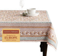 Maison d' Hermine Table Cloth Rectangle Table 100% Cotton 70 x 108 Inches Fall Tablecloth Reusable Everyday Use for Thanksgiving Christmas Decorations Dining Farmhouse Party (Nila)