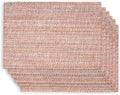 Urban Villa Placemats Fall 100% Cotton Fused Placemats 14''x 20'' Over Sized Set of 6 Placemats Every Day Use Heavier QualityPlacemats