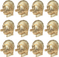 ALPHA Living HOME Turkey Bird Gold Napkin Rings Set of -12 for Dinner Parties, Weddings Receptions, Family Gatherings, or Everyday Use - Set Your Style with Daily Use Table Décor Accessories