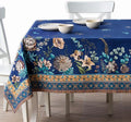 Maison d' Hermine Premium Table Cloth Rectangle Table 100% Combed Cotton 108 x 70 Inches Tablecloth Reusable Decorative for Dining Room, Farmhouse, Home, Party, Festive & Wedding - Artichoke