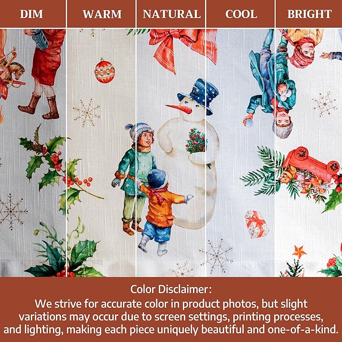 Maison d' Hermine Table Cloth Rectangle Table 100% Cotton 70 x 108 Inches Fall Tablecloth Reusable Everyday Use for Thanksgiving Christmas Decorations Dining Farmhouse Party (Chromo)