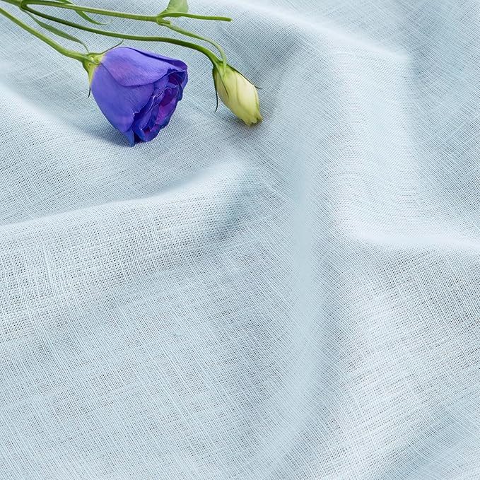 Solino Home Linen Napkins Set of 4-100% Pure Linen Ice Water Dinner Napkins Cloth 20 x 20 Inch - Fete, Handcrafted and Machine Washable - Spring, Easter