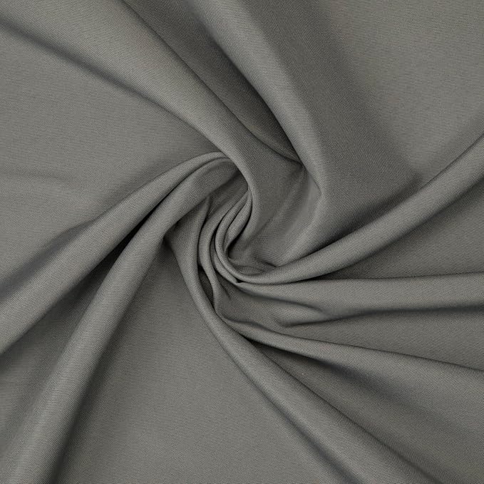 Gee Di Moda Round Tablecloth - 108 Inch Charcoal Round Table Cloth for 48 to 72 Inch Round Tables - Heavy Duty Washable Fabric - for Buffet Table, Holiday Party, Dinner, Wedding & Baby Shower