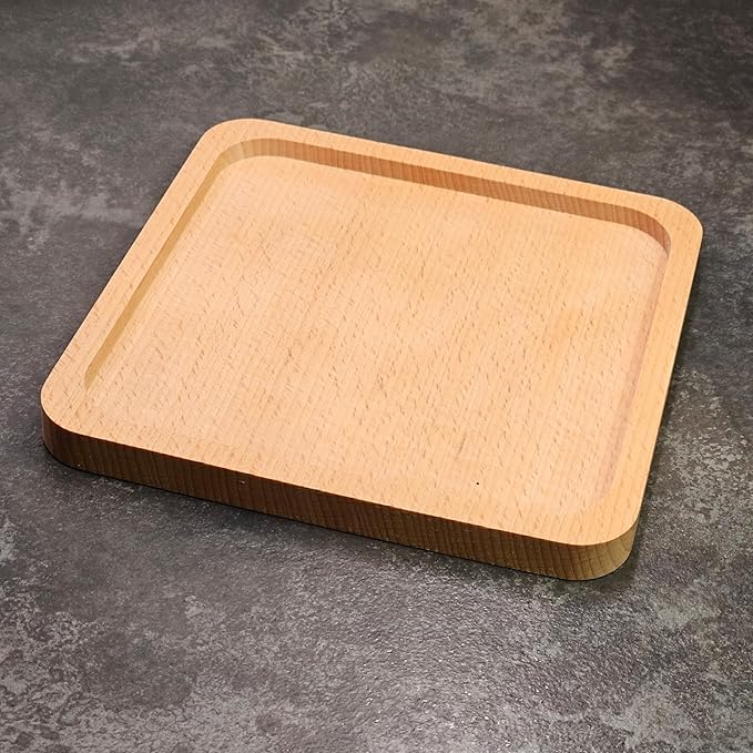JO! Small Glass Bowl Set with Serving Tray - Set of 9 Mini Glass Bowls (1 oz) with Wooden Tray - Dishwasher & Microwave Safe - Ideal for Party, Snacks, Dipping Sauce, Charcuterie Board and Condiment