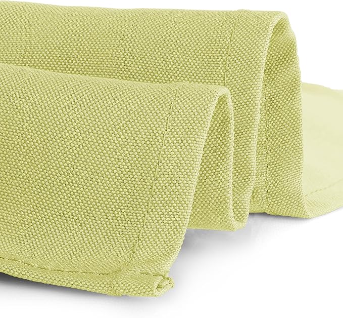 Gee Di Moda Rectangle Tablecloth - 60 x 102 Inch Yellow Table Cloth for 6 Foot Rectangle Tables - Heavy Duty Washable Fabric - for Holiday Party, Dinner, Weddings, Baby Shower & Events