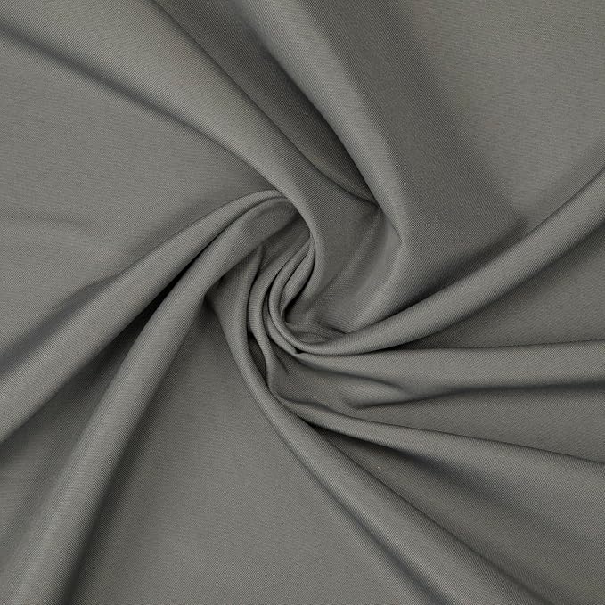 Gee Di Moda Round Tablecloth - 120 Inch Charcoal Round Table Cloth for 60 to 96 Inch Round Tables - Heavy Duty Washable Fabric - for Buffet Table, Holiday Party, Dinner, Wedding & Baby Shower