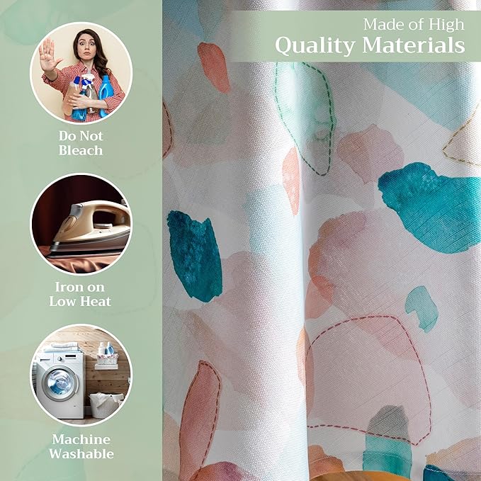 Maison d' Hermine Table Cloth Round Table 100% Cotton 63 Round Inches Tablecloth Reusable Decorative for Dining Room Farmhouse Home Valentines Day Decorations Spring Summer - Summer Picnic