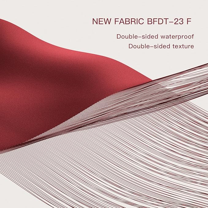 BALCONY & FALCON Rectangle Tablecloth Waterproof Table Cover Peach-Skin Fabric and Satin Double-Sided Usable Table Cloth for Wedding, Party, Restaurant, Hotel and Dining (Red 57x118)