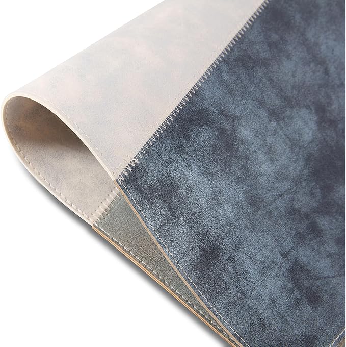 Placemats Set of 4 12" x 18" Heat-Resistant Table Mats for Dining Table Set for 4 Kitchen & Dining Room Decor Farmhouse, Boho, & Modern Style Easy to Clean, Durable & Stylish Table Decor