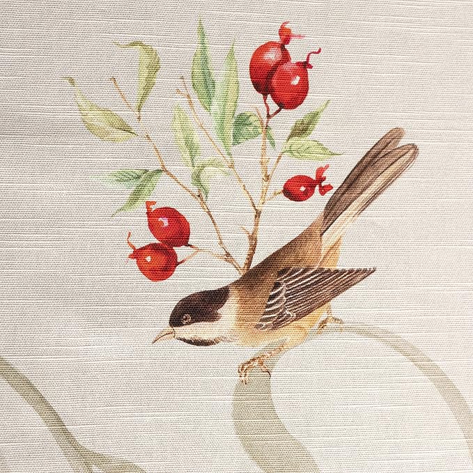 Maison d' Hermine Table Cloth Rectangle Table 100% Cotton 60 x 120 Inches Fall Tablecloth Reusable Everyday Use for Thanksgiving Christmas Decorations Dining Farmhouse Party (Lumina)